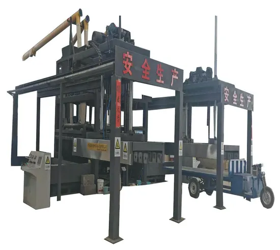 Gypsum Block Machine Automatic Concrete Hollow Brick Block German Technology