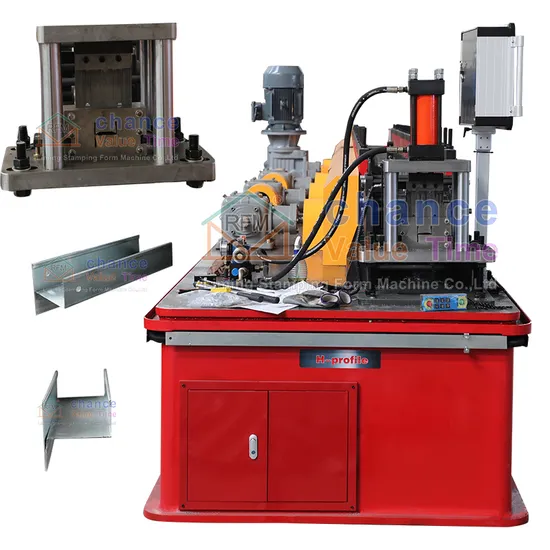 European Standard Machine Automatic Steel Door Frame Manufacturing Machine