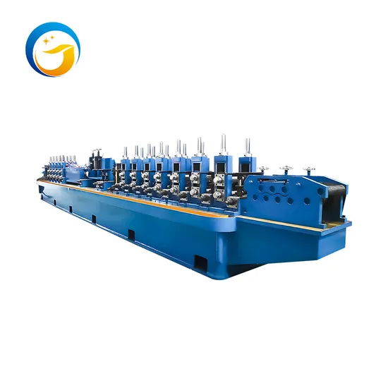 High Frequency Pipe Diameter 8-32mm Welding System High Accuracy Metal Steel Pipe Making Machinery with Automatic Metal Saw Pipe Cutting Machine