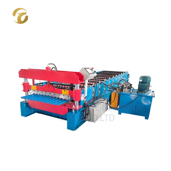 Corrugated Galvanized Iron Sheet Roof Panel Roof Forming Machine