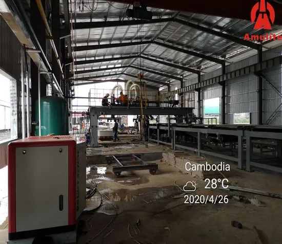 Dedicated to The Factory to Load Fiber Cement Board Machine