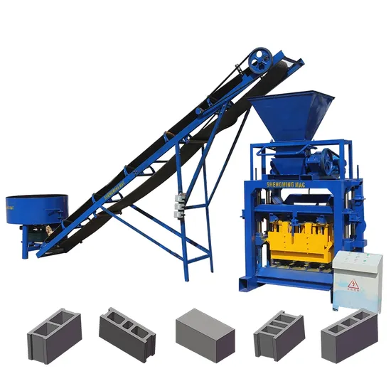 Production Line Cement Concrete Cinder Hollow Solid Block Machine for Sale