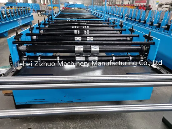 Gi PPGI PPGL PV6 Metal Ibr Box Profile Roofing Sheet Tile Making Cold Roll Forming Machine