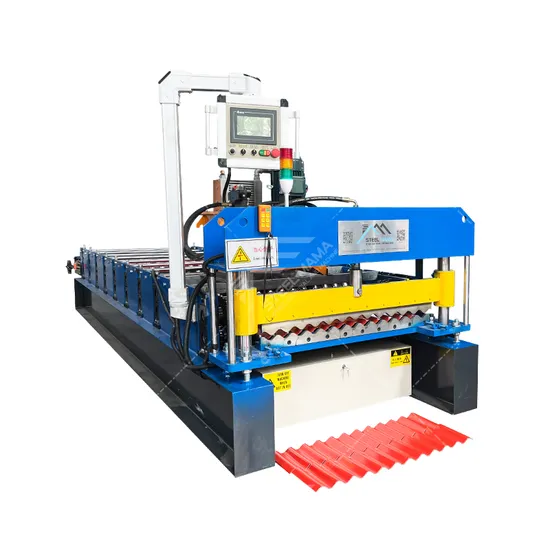 Factory Direct Sales New 836 Corrugated Aluminum Iron Roofing Sheet Making Machine for Cameroon