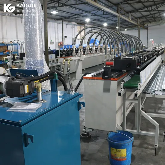 Ceiling T Grid T Bar Machinery Real Factory Good Quality