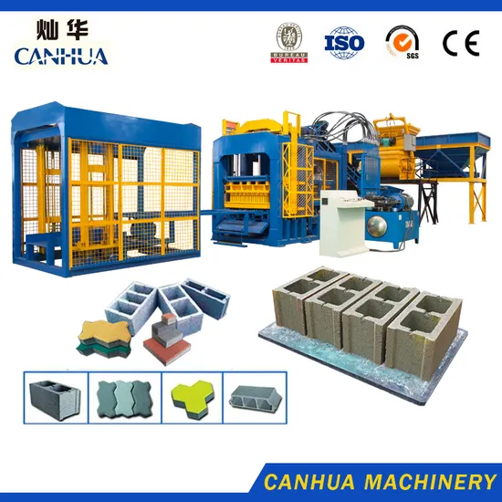 Qt8-15 Automatic Concrete Cement Brick and Block Machine