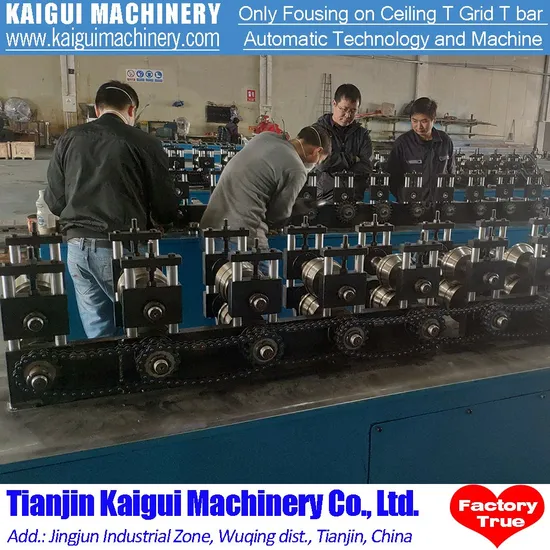 New Arrival Chain Transmission T Grid Roll Forming Machine