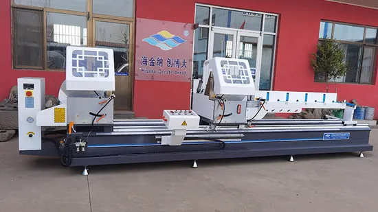 Ljb1a-500*4200 Double Head Aluminum Window Saw Cutting