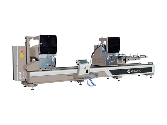 Aluminum Window Door Machinery CNC Double Miter Saw Sales