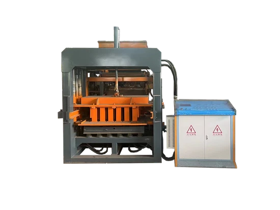 Qt10-15 Auto Hollow Solid Stock Paving Bricks High Capacity Block Making Machine