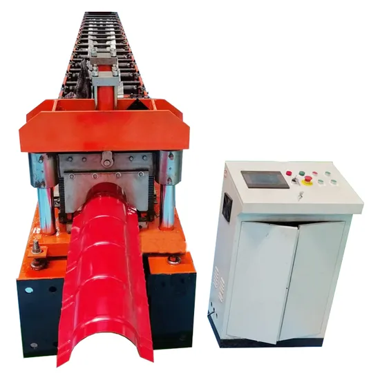 Color Steel Ridge Machine Metal Roof Panel Ridge Tile Cold Roll Forming Machine