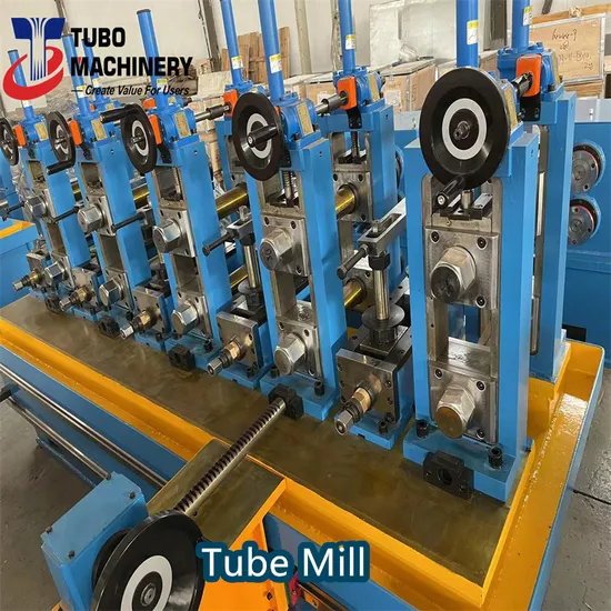 High Frequency Automatic Steel Iron ERW Tube Mill-Tubo Machinery