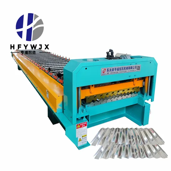 Arc Roofing Sheet Roll Forming Machine Steel Corrugated Roof Making Machine