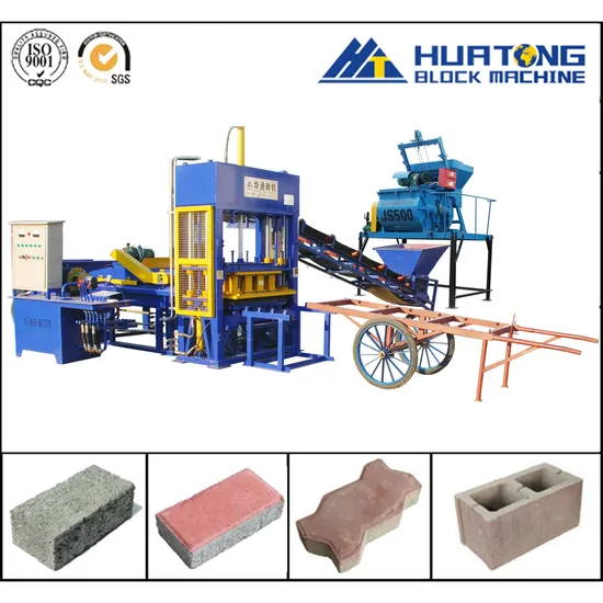 Qt4-15 Viber Block Making Machine