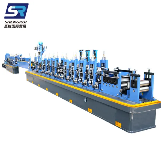 Round Square Rectangular Shaped Galvanized Steel Customized Tube High Frequency Welded Pipe Making Machine