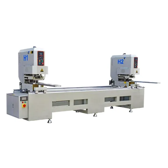 UPVC Window Door Seamless Two Heads Welding Machine