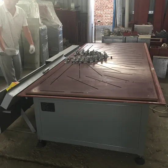 Semi Auto PVC UPVC Window Profile Bending Machine