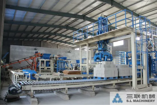 Cement Hollow Block Making Machine in Germany