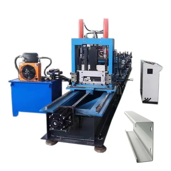 Purlin Frame CZ High Grade Steel Professional Produce Customized Roll Forming Machine