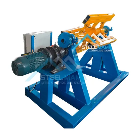 Highly Recommended Automatic Sheet Metal Electric Decoiler for Roll Forming Machine Line