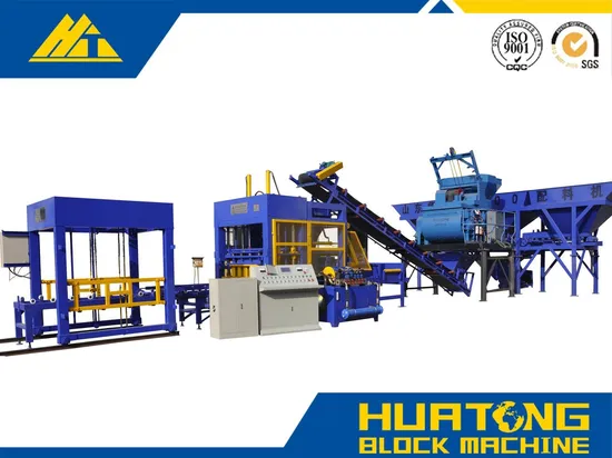Cement Qt5-15 Automatic Brick Making Machinery in Tanzania