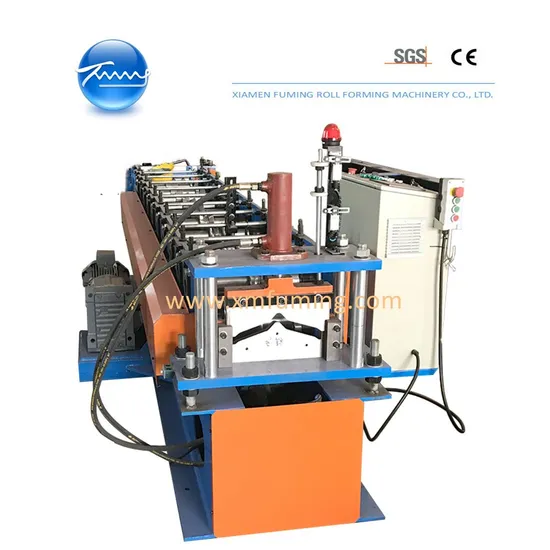 Customized Fuming Metal Roof Tile Cement Stud Edge Roll Forming Machine OEM