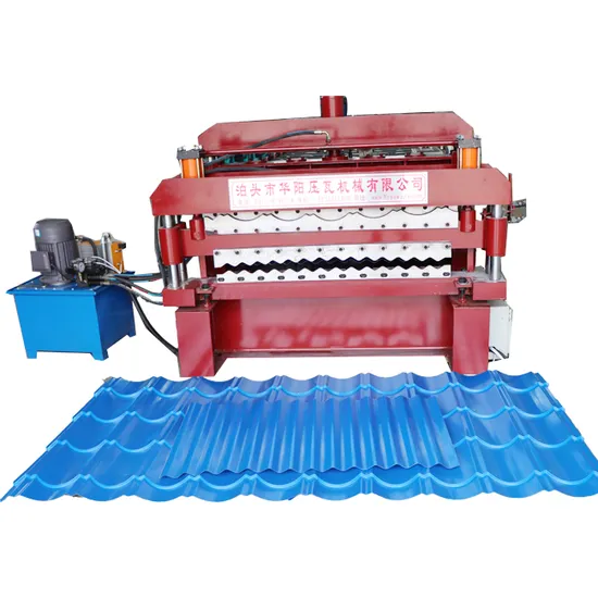Double Layer Roll Forming Machine Roof Tile Making Machine Steel Roll Forming Machine