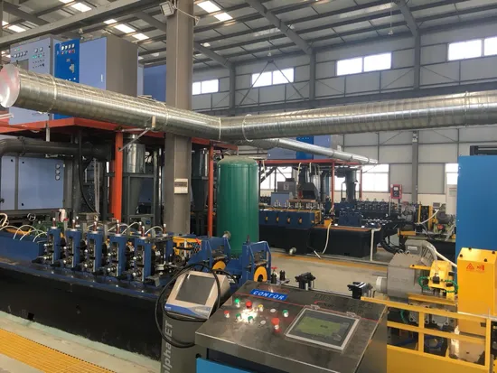 2025 high Frequency Welded Round Square Pipe Making Roll Forming Machine Pipe Making Mill