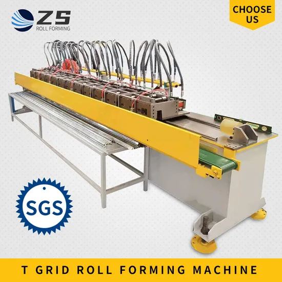 T Bar Suspended Ceiling Grid Light Gauge Steel Framing Machine