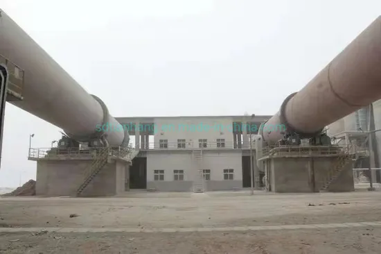 Large Capacity Lime Stone Kiln Oven Plant Mini Kiln Cement Active Lime Rotary Kiln Plant Production Line