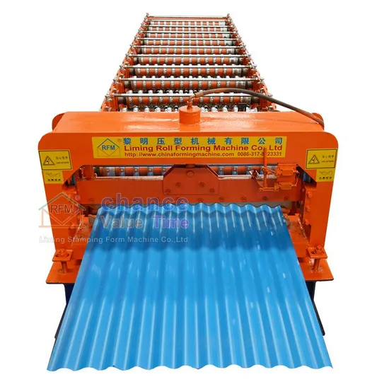 Full Automatic Corrugated Iron Sheet Roofing Tile Making Machine Cheap Roof Tiles Making Machine