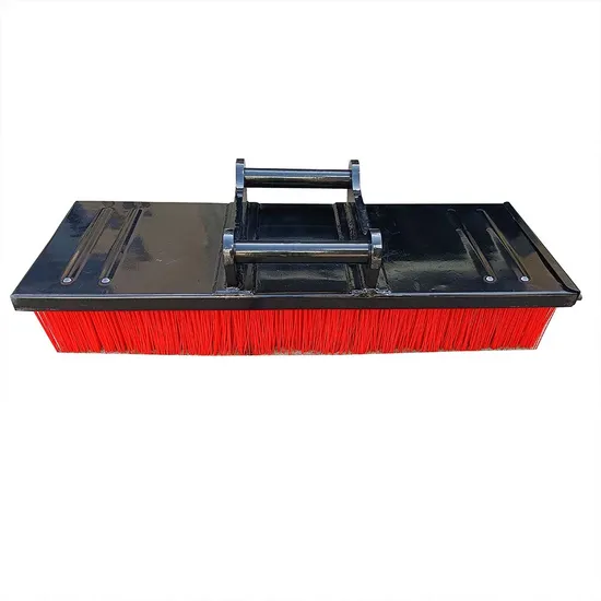 Telehandler Sweeper Quick Hitch Sweeper for Excavator with Coupling