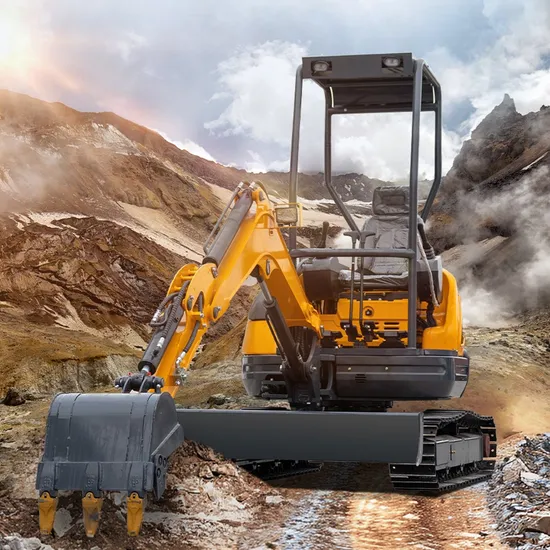 Euro V/EPA Compliant 2.5 Ton Mini Excavator with Cabin