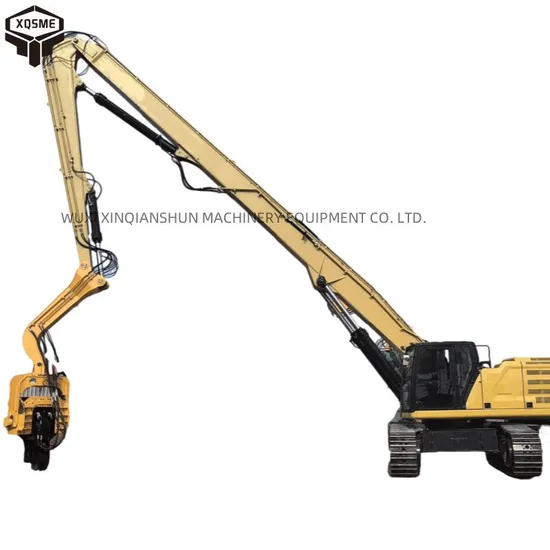 Long Reach Arm and Boom for 40t Excavator Attachment Construction Equipment