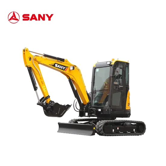 Sany Sy35 Brand New Small Size Mini Digger Hydraulic Crawler Mini Excavator with Rubber Tracked