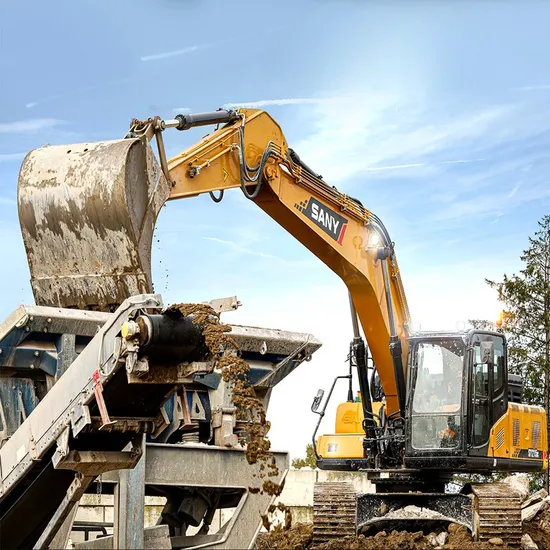 Sany Sy215c 20ton Medium Crawler Excavator Hydraulic Mining Excavator