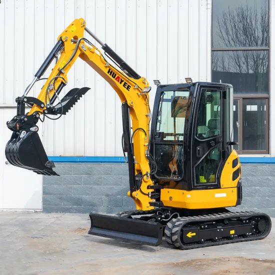 Huayee Hot Sale! Mini Excavator 0.8t 1 Ton 1.2 Ton 1 8ton Small Digger Escavator Earth-Moving Machinery Mini Excavators Price