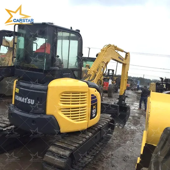 Used Mini Excavator Komatsu PC55 Mr -2 Small Mini Excavator 1 Ton