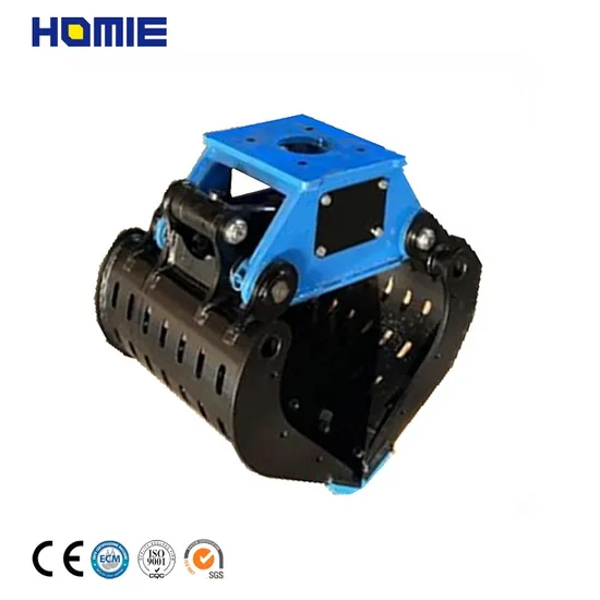 Hot Sale Excavator 360 Hydraulic Rotating Sorting Grapple for Wood Stone
