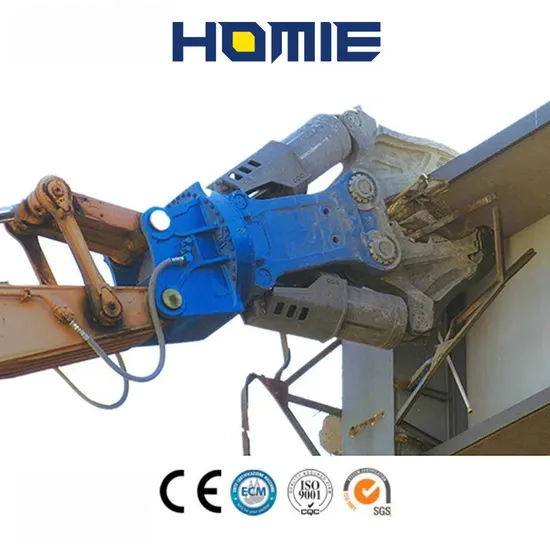 Factory Sale 360 Degree Rotate Hydraulic Concrete Crusher Demolition Shear