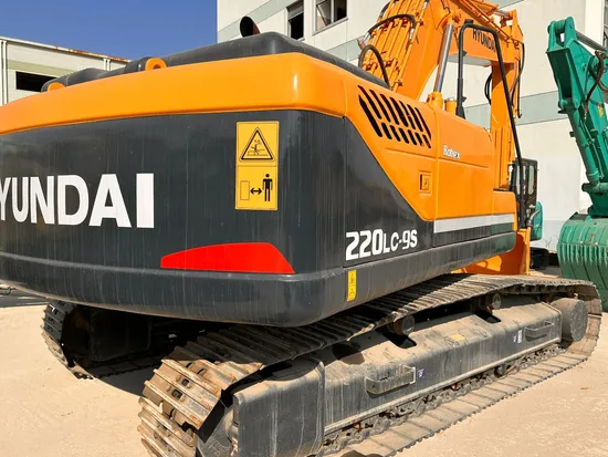 High Quality Hyundai220LC-9s Used Excavator Secondhand Crawler Excavator in Stock Made in Korea