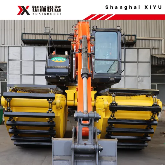 15-Ton Floating Excavator Pontoon