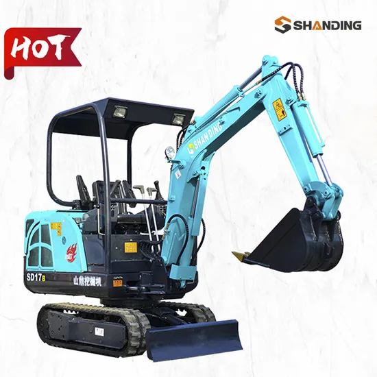 Excavators of Construction Machinery Hydraulic Digger 1700kg Small Mini Excavator 1.7ton