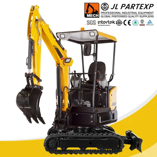 2 Ton Mini Excavator Small Digger with China Japan Engine Motor High Quality Long Time Warranty