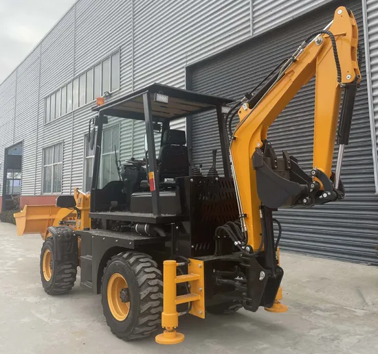 Backhoe Loader Wheel Loader Busy at Both Ends New Machine Used Backhoe Loader Construction Machinery Small Digger Mini Crawler Excavator for Sale