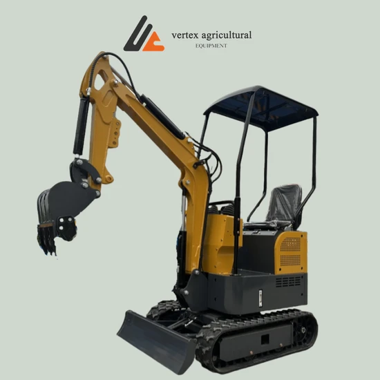 The Compact Mini Excavators From China Are Ideal for Narrow Spaces Mini Digger or Easy Operation Suitable for Decoration/Construction Sites/Agricultural Fields