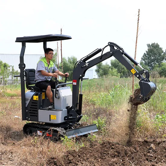 Free Shipping Mini Excavator 1 Ton Crawler Micro Excavator for Sale