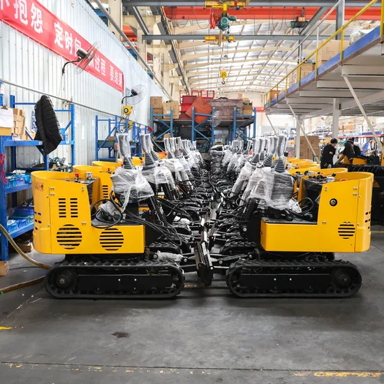 CE EPA Hydraulic Buckets Compact Machinery Small Household Mini Crawler Micro Diggers Excavator for Sale