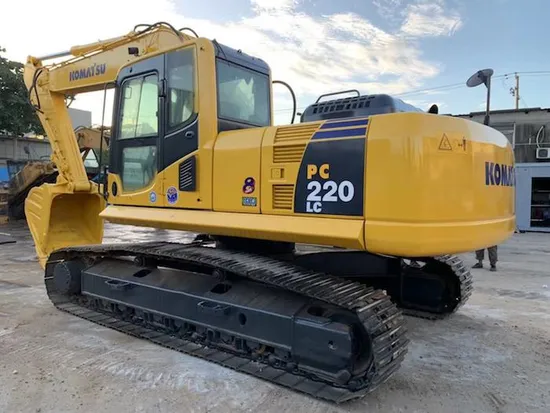 100% Original Japan Used Construction Machinery Komatsu PC220 PC220-6 PC220-7 PC220-8 Hydraulic Crawler Excavator