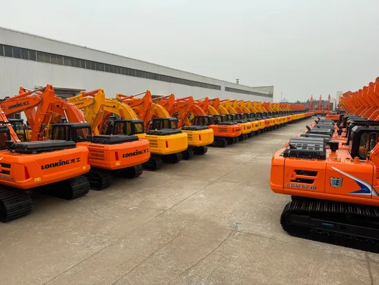 Longking LG6240 Heavy Duty Turbo Engine Crawler Excavator HS Code 2354